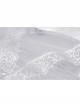 Gothic Embroidery Floral Pattern Decoration Female White Romantic Veil
