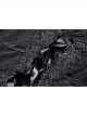 Gothic Fake Two Pieces Sexy Lace Embroidery Wide Mouth Flared Sleeve Design Inside Join Dress