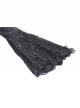 Gothic Fake Two Pieces Sexy Lace Embroidery Wide Mouth Flared Sleeve Design Inside Join Dress