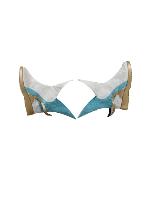 Game Arena Of Valor Violet And Honor Of Kings Sun ShangXiang Joint Twin Skins Realm Guardian Violet Halloween Cosplay Accessories White Shoes