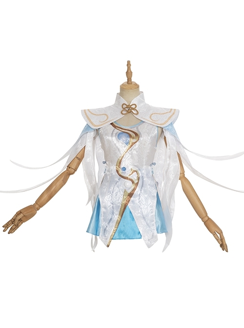 Game Honor Of Kings Sun ShangXiang And Arena Of Valor Violet Joint Twin Skins Realm Guardian Sun ShangXiang Halloween Cosplay Costume Set