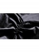 Gothic Velvet Sexy Hollow Chest-High Neckline Button Design Patchwork Lace Print Dress