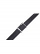 Punk Rock Cross Side Rope Pleated Design Double Row Belt Decoration Strap Dress