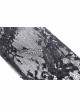 Gothic Cutout Sexy Lace Wings Embroidered Print Pattern Decoration Puff Long Sleeves Dress