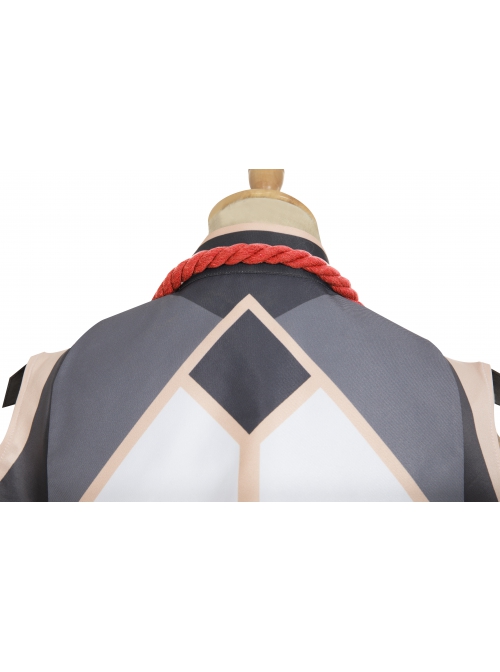 Game Genshin Impact Shenhe Halloween Cosplay Costume Opaque Design Printing Bodysuit Full Set