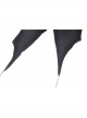 Magic Girl Sexy Hem Pointed Shape Design Deep V Neckline Pleated Long Sleeves Crop Jacket