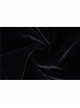 Gothic Clamped Embroidery Lace Hem Trumpet Sleeve Winter Warm Black Long Jacket