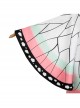 Demon Slayer Kochou Shinobu Halloween Cosplay Costume Butterfly Texture Printing Cloak Set