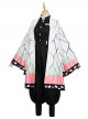 Demon Slayer Kochou Shinobu Halloween Cosplay Costume Butterfly Texture Printing Cloak Set