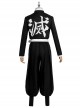 Demon Slayer Corps Kisatsutai Black Team Uniform Unisex Halloween Cosplay Costume Set