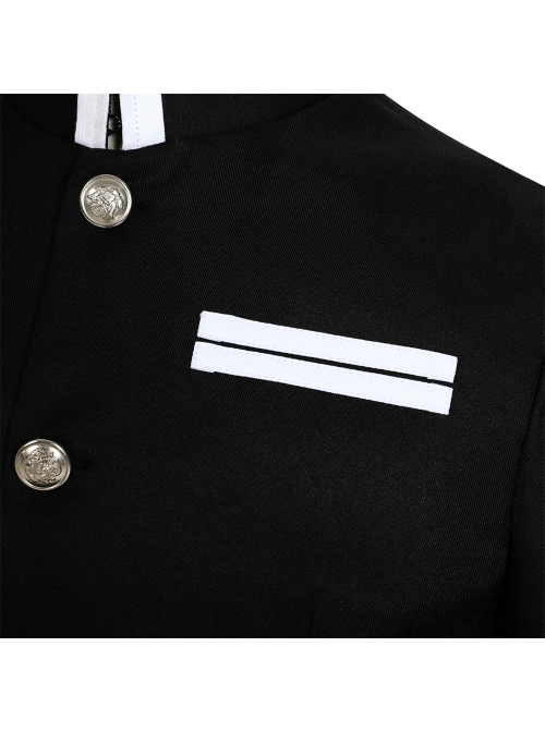 Demon Slayer Corps Kisatsutai Black Team Uniform Unisex Halloween Cosplay Costume Set