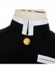 Demon Slayer Corps Uzui Tengen Black Vest Team Uniform Halloween Cosplay Costume Full Set