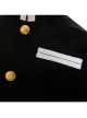 Demon Slayer Corps Uzui Tengen Black Vest Team Uniform Halloween Cosplay Costume Full Set