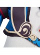 Genshin Impact Gorou Coral Palace Rebel General Halloween Cosplay Blue Costume Full Set
