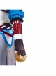 Genshin Impact Gorou Coral Palace Rebel General Halloween Cosplay Blue Costume Full Set