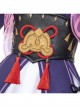 Game Genshin Impact Yun Jin Halloween Cosplay Costume Lolita Purple Dress Set