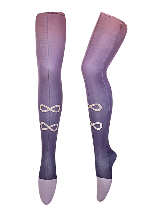 Game Genshin Impact Yun Jin Halloween Cosplay Costume Lolita Purple Dress Set