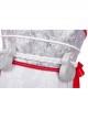 Naraka Bladepoint Tsuchimikado Kurumi Halloween Game Cosplay Costume White Dress Full Set