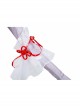 Naraka Bladepoint Tsuchimikado Kurumi Halloween Game Cosplay Costume White Dress Full Set