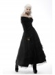 Gothic Lace Embroidered Print Pattern Decoration Embossing Off The Shoulder Blouse