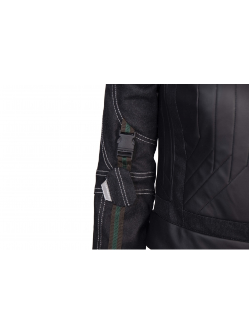 Hawkeye Season 1 Second Generation Black Widow Yelena Belova Halloween Cosplay Costume Black Battle Suit Set