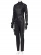 Hawkeye Season 1 Second Generation Black Widow Yelena Belova Halloween Cosplay Costume Black Battle Suit Set