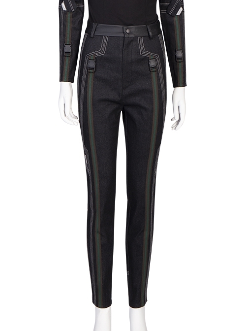 Hawkeye Season 1 Second Generation Black Widow Yelena Belova Halloween Cosplay Costume Black Trousers