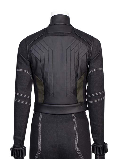 Hawkeye Season 1 Second Generation Black Widow Yelena Belova Halloween Cosplay Costume Black Vest