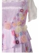 Anime Movie Encanto Isabela Halloween Cosplay Costume Long Purple Princess Dress