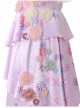 Anime Movie Encanto Isabela Halloween Cosplay Costume Long Purple Princess Dress