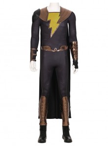 Shazam! Teth-Adam DC Super Villain Black Adam Halloween Cosplay Costume Battle Clothing Set
