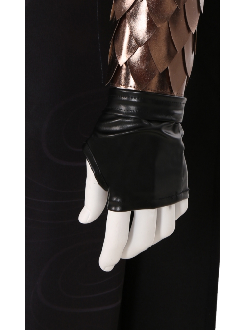 Shazam! Teth-Adam DC Super Villain Black Adam Halloween Cosplay Accessories Black Glove