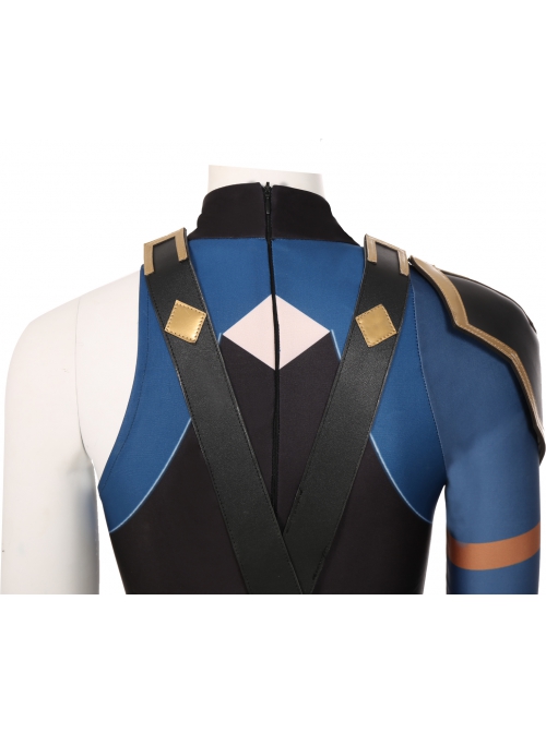Valorant Duelist Reyna Halloween Game Cosplay Costume Set