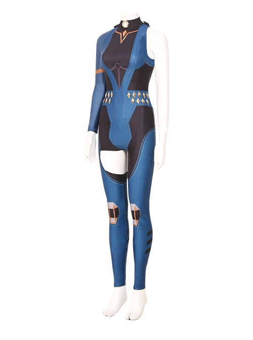 Game Valorant Duelist Reyna Halloween Cosplay Costume Bodysuit