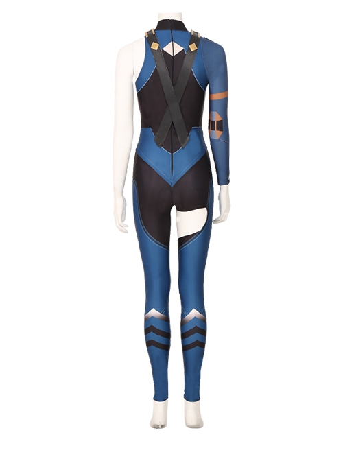 Game Valorant Duelist Reyna Halloween Cosplay Costume Bodysuit