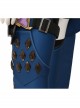 Game Valorant Duelist Reyna Halloween Cosplay Accessories Blue Knee Guard