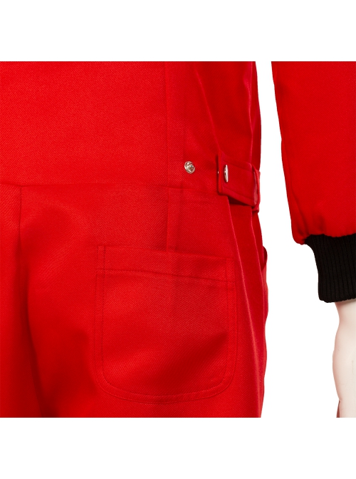 La Casa De Papel Season 5 Same Red Uniform Suit Halloween Cosplay Costume Red Bodysuit