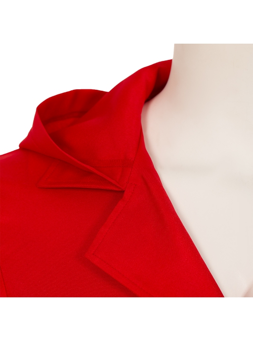 La Casa De Papel Season 5 Same Red Uniform Suit Halloween Cosplay Costume Red Bodysuit