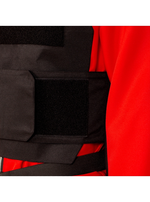 La Casa De Papel Season 5 Same Red Uniform Suit Halloween Cosplay Costume Black Vest