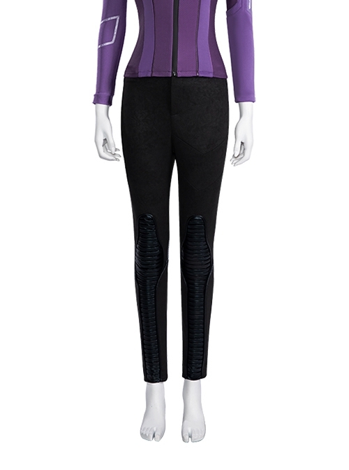 Hawkeye Female Version Hawkeye Kate Bishop Halloween Cosplay Costume New Version Black Trousers