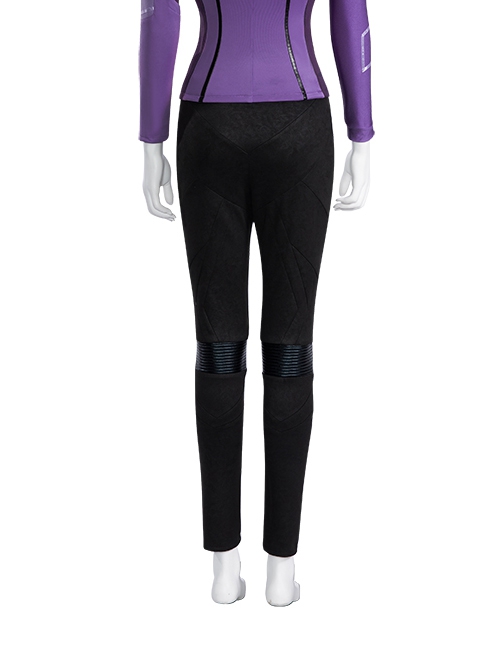 Hawkeye Female Version Hawkeye Kate Bishop Halloween Cosplay Costume New Version Black Trousers