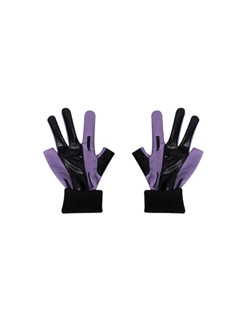 Hawkeye Female Version Hawkeye Kate Bishop Halloween Cosplay Accessories New Version Purple Gloves