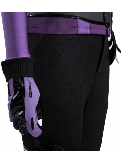 Hawkeye Female Version Hawkeye Kate Bishop Halloween Cosplay Accessories New Version Purple Gloves