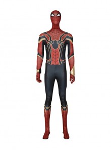 Movie Spider-Man No Way Home Peter Parker Halloween Cosplay Costume Battle Suit Full Set