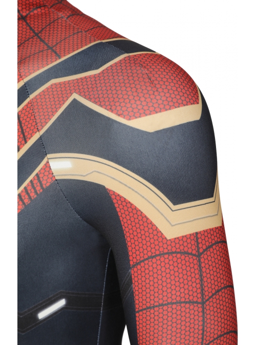 Movie Spider-Man No Way Home Peter Parker Halloween Cosplay Costume Battle Suit Full Set