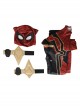 Movie Spider-Man No Way Home Peter Parker Halloween Cosplay Costume Battle Suit Full Set