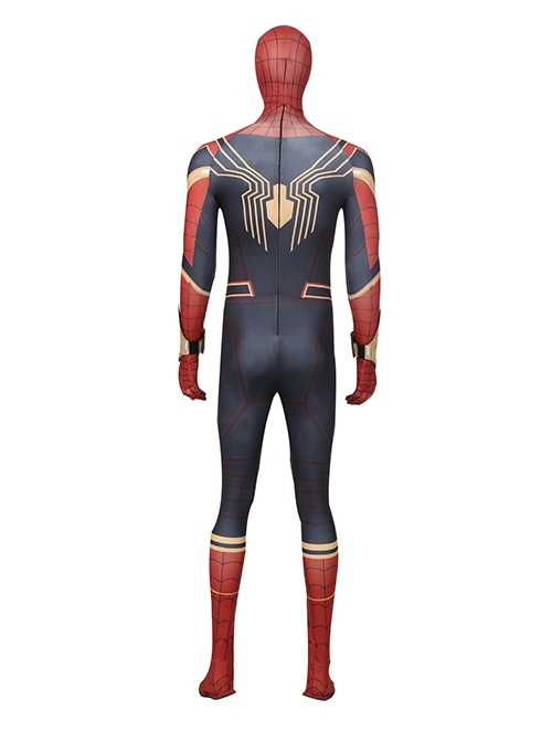 Movie Spider-Man No Way Home Peter Parker Halloween Cosplay Costume Battle Suit Full Set