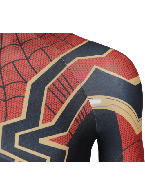 Movie Spider-Man No Way Home Peter Parker Halloween Cosplay Costume Battle Suit Full Set