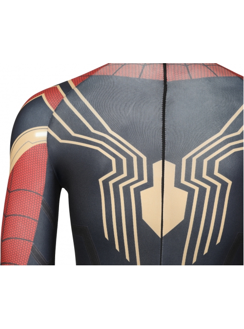 Movie Spider-Man No Way Home Peter Parker Halloween Cosplay Costume Battle Suit Full Set