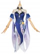Game Genshin Impact Ningguang Character Outfit Orchid's Evening Gown Halloween Cosplay Costume Full Set